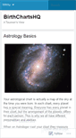 Mobile Screenshot of jojosbirthchartshq.wordpress.com