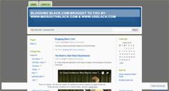 Desktop Screenshot of midsouthblack.wordpress.com