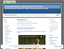 Tablet Screenshot of midsouthblack.wordpress.com