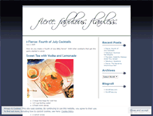 Tablet Screenshot of fiercefabulousandflawlessdc.wordpress.com