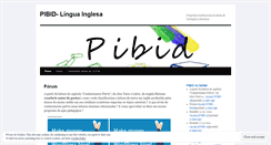 Desktop Screenshot of pibidingles.wordpress.com