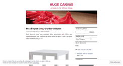 Desktop Screenshot of hugecanvas.wordpress.com