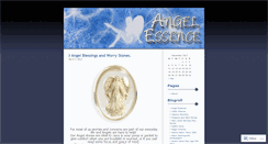 Desktop Screenshot of angelessence.wordpress.com