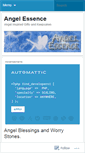 Mobile Screenshot of angelessence.wordpress.com