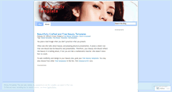 Desktop Screenshot of freebeautytemplate09.wordpress.com