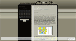 Desktop Screenshot of gemmasteds.wordpress.com