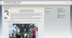 Desktop Screenshot of buildinghope2010.wordpress.com