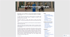 Desktop Screenshot of abolishprescriptioncharges.wordpress.com