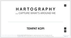 Desktop Screenshot of hartography.wordpress.com