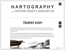 Tablet Screenshot of hartography.wordpress.com