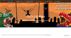 Desktop Screenshot of fiestaextrema.wordpress.com