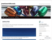 Tablet Screenshot of jewelsworldtravels.wordpress.com