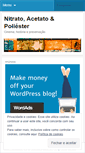 Mobile Screenshot of nitratoacetatopoliester.wordpress.com
