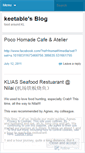 Mobile Screenshot of keetable.wordpress.com