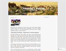 Tablet Screenshot of chiepung.wordpress.com