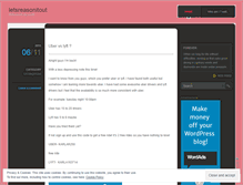 Tablet Screenshot of letsreasonitout.wordpress.com