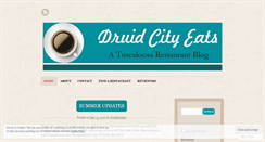 Desktop Screenshot of druidcityeats.wordpress.com