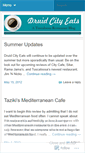 Mobile Screenshot of druidcityeats.wordpress.com