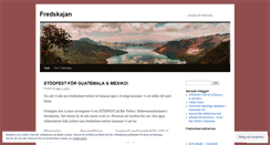 Desktop Screenshot of fredskajan.wordpress.com