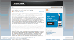Desktop Screenshot of orbitalstation.wordpress.com