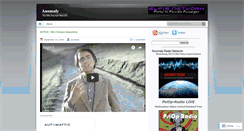 Desktop Screenshot of anomaly.wordpress.com