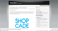 Desktop Screenshot of musionology.wordpress.com