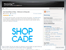 Tablet Screenshot of musionology.wordpress.com