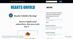 Desktop Screenshot of heartsunfold.wordpress.com