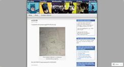 Desktop Screenshot of batmanaday.wordpress.com
