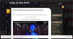 Desktop Screenshot of ondesderockenglish.wordpress.com