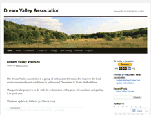 Tablet Screenshot of dreamvalleyassociation.wordpress.com