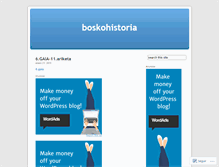 Tablet Screenshot of boskohistoria.wordpress.com