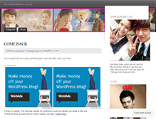 Tablet Screenshot of ngaheoxinh.wordpress.com