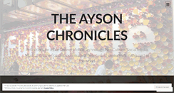 Desktop Screenshot of jimayson.wordpress.com