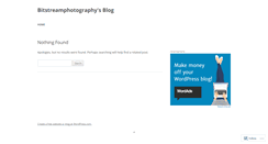 Desktop Screenshot of bitstreamphotography.wordpress.com