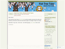 Tablet Screenshot of fishtreetales.wordpress.com