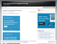 Tablet Screenshot of nlpengrus.wordpress.com