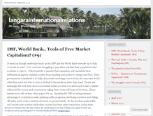 Tablet Screenshot of internationalrelationslangara.wordpress.com