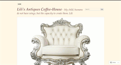 Desktop Screenshot of antiquescoffee.wordpress.com