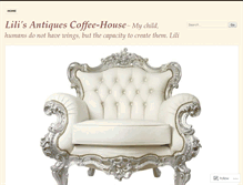 Tablet Screenshot of antiquescoffee.wordpress.com