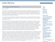 Tablet Screenshot of indiandilemma.wordpress.com