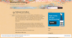 Desktop Screenshot of nibman20.wordpress.com