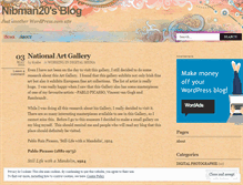 Tablet Screenshot of nibman20.wordpress.com