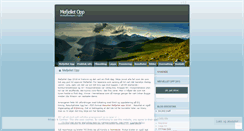 Desktop Screenshot of mefjelletopp.wordpress.com