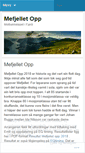 Mobile Screenshot of mefjelletopp.wordpress.com