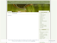 Tablet Screenshot of ceskezeny.wordpress.com