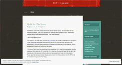 Desktop Screenshot of exurbanpedestrian.wordpress.com