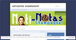 Desktop Screenshot of notinotas.wordpress.com