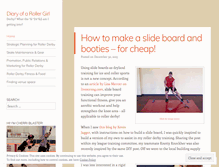 Tablet Screenshot of diaryofarollergirl.wordpress.com