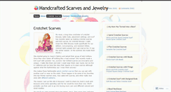Desktop Screenshot of crotchetscarves.wordpress.com